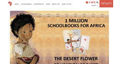 Desktop Screenshot of desertflowerfoundation.org